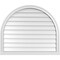 Ekena Millwork Round Top Surface Mount PVC Gable Vent w/ 2"W x 2"P Brickmould Sill Frame, 38"W x 32"H GVPRT38X3203SN - alternate 1